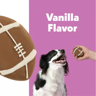 Product Wiggles & Wags Football Decorated Cookie Dog Treat