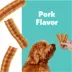 Wiggles & Wags Bacon With Pork Flavor Dog Treat 2 oz image thumbnail 3