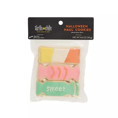 Product Thrills and Chills Candy Bar Cookies Dog Treats 6 count 4.6 OZ