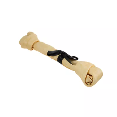 Product Thrills and Chills Pumpkin Spice Flavored Rawhide Bone Dog Treat