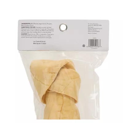 Product Thrills and Chills Pumpkin Spice Flavored Rawhide Bone Dog Treat