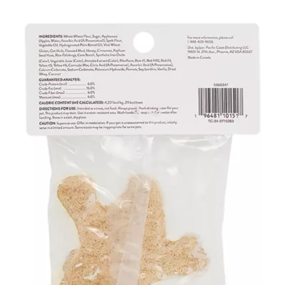 Product Thrills and Chills Ghost Decorated Cookie Dog Treat 1 Count 1.9 OZ
