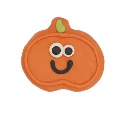 Product Thrills and Chills Pumpkin Decorated Cookie Dog Treats 1 Count 1.9 OZ