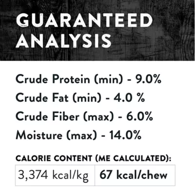 Dentley's Rawhide Alternative All Life Stages Cookie Dog Treat - 2 ct 1.4 oz - Image 6