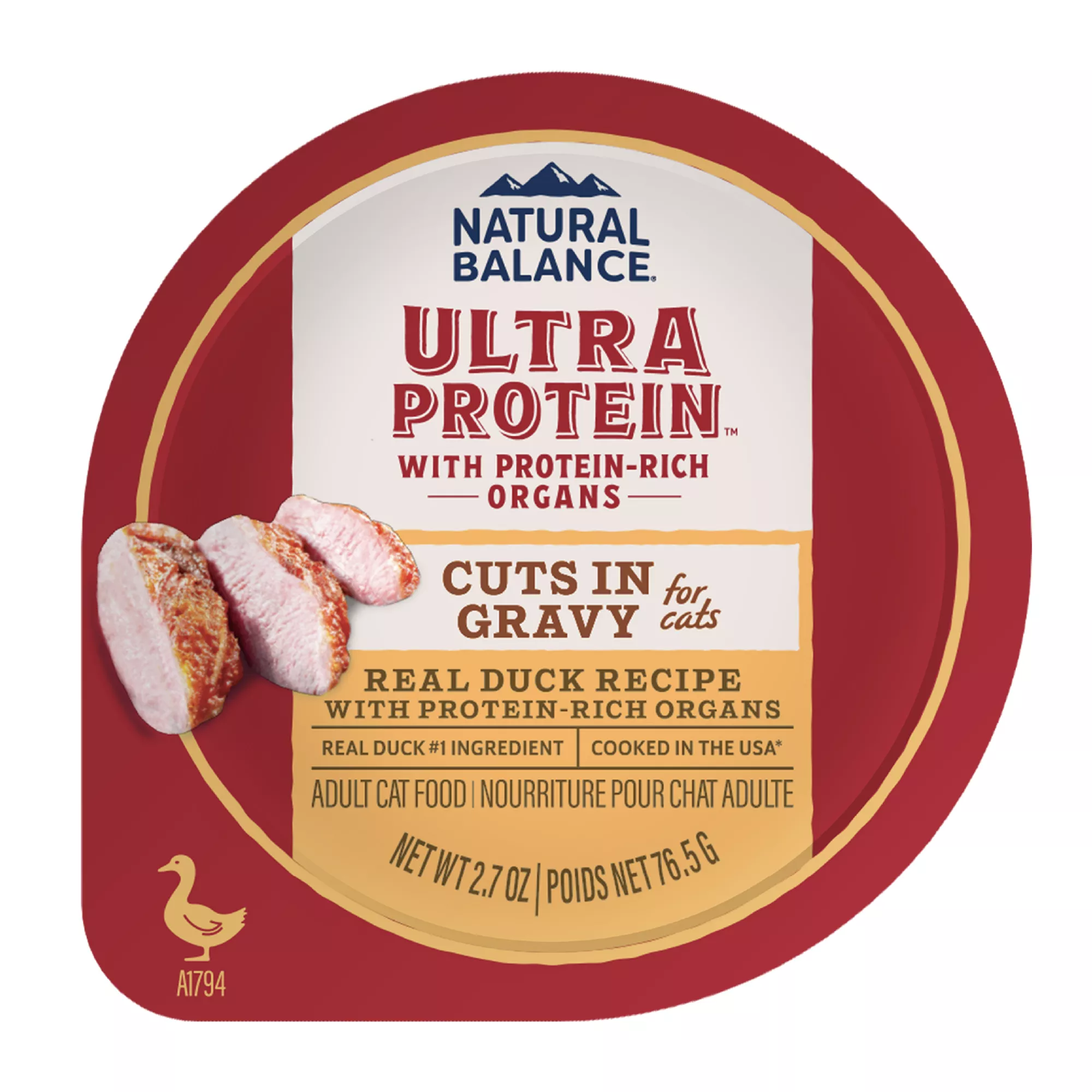 Natural Balance Ultra Protein Wet Cat Food - In Gravy, 2.7oz