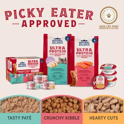 Natural Balance Ultra Protein Wet Cat Food - In Gravy, 2.7oz - Image 3