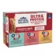 Product Natural Balance Ultra Protein Wet Cat Food, Cuts in Gravy Variety, Chkn, Duck, Salmon, 2.7oz., 12 Pk