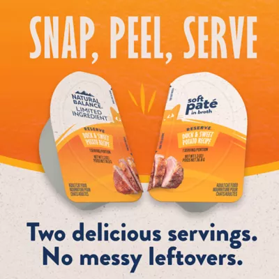 Natural Balance Limited Ingredient Wet Cat Food - Pate in Broth, 2.6oz - Image 2