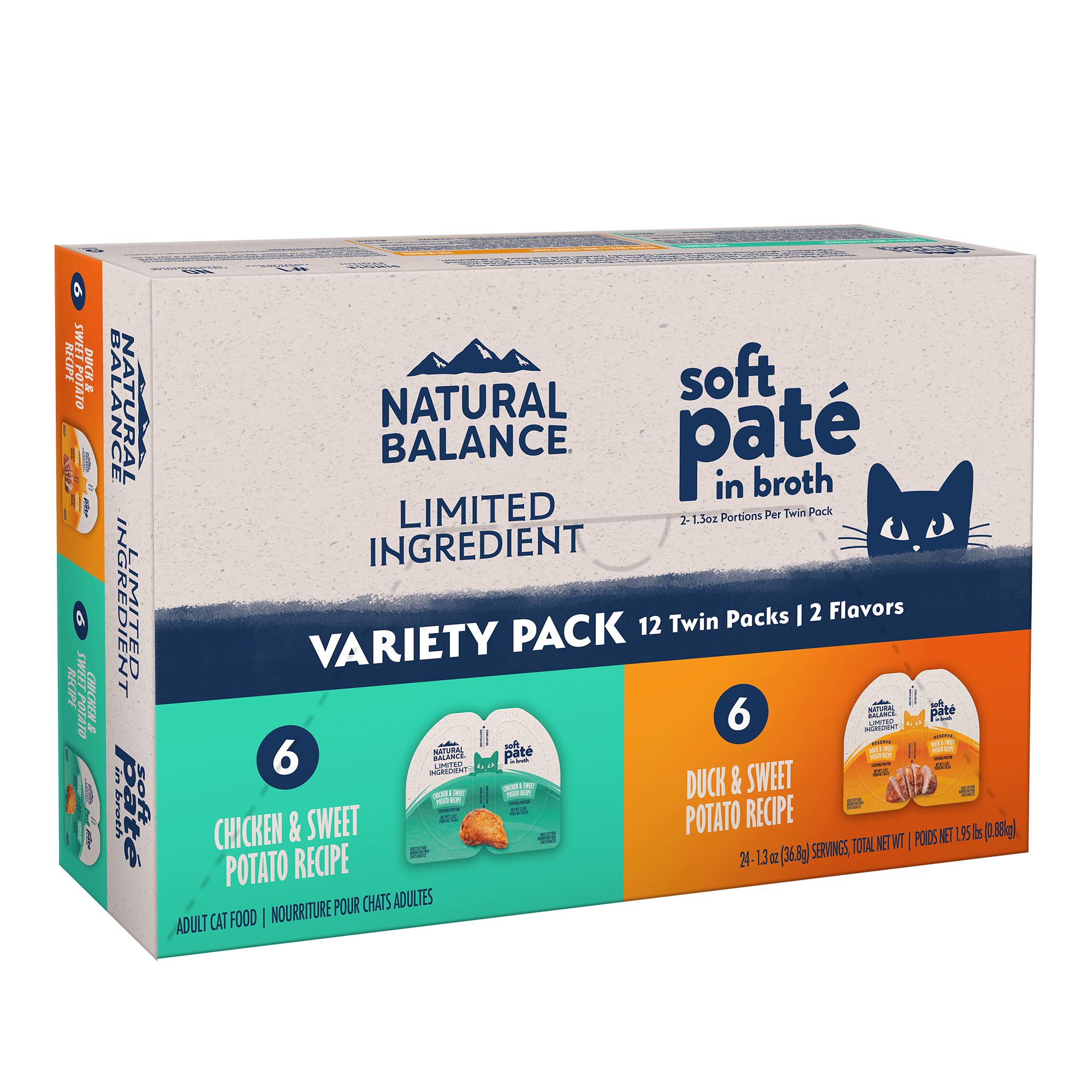 Natural Balance Limited Ingredient Wet Cat Food - Chicken and Duck