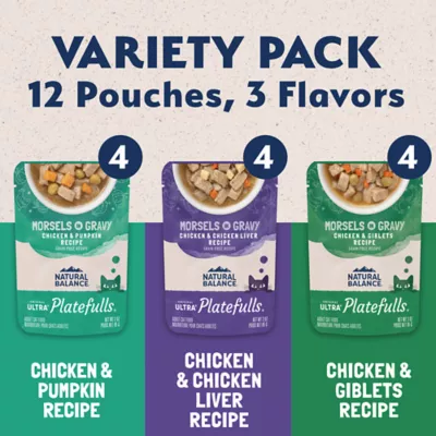 Product Natural Balance Original Ultra Wet Cat Food Platefulls - Variety Pack, 12 ct