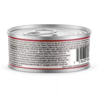 Natural Balance Ultra Protein Wet Cat Food - Protein-Rich Organs Pate, 2.8 oz - Image 2