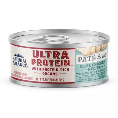 Product Natural Balance Ultra Protein Wet Cat Food - Real Duck Recipe with Protein-Rich Organs Pate, 2.8 oz