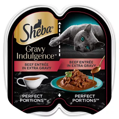 SHEBA Cat - Perfect Portions, Gravy Indulgence, 2.64 OZ - Image 1