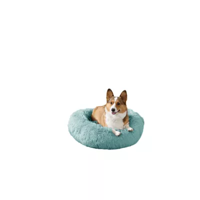 Arlee Home & Pet Shaggy Calming Orthopedic Eco-Friendly Donut Pet Bed - Image 2