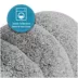 Arlee Home & Pet Slipper Calming Cozy Cave Washable and Eco-Friendly Pet Bed image thumbnail 4