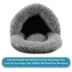 Arlee Home & Pet Slipper Calming Cozy Cave Washable and Eco-Friendly Pet Bed image thumbnail 5
