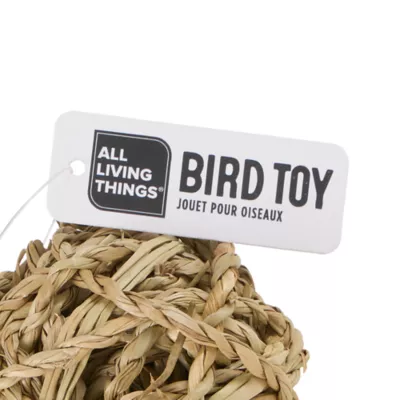 Product All Living Things® Seagrass Ball Bird Toy
