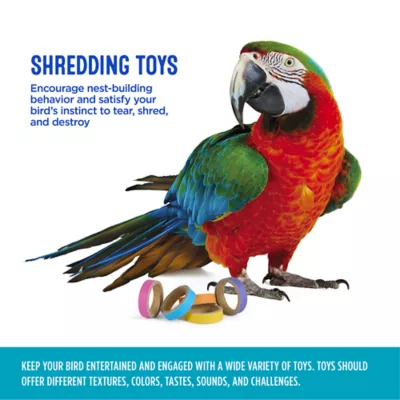 Product All Living Things® Bagel Bird Toys 5 Count