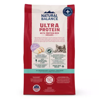 Natural Balance Ultra Protein Kitten Dry Cat Food, Real Chicken & Chicken Meal Recipe - Image 2