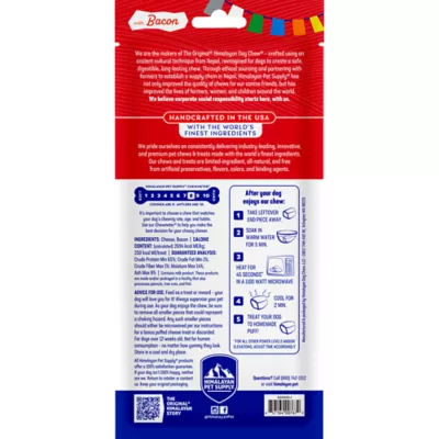 Product Himalayan Chews Dog Yak Chew Yak Cheese Bacon Flavor Dog Treat