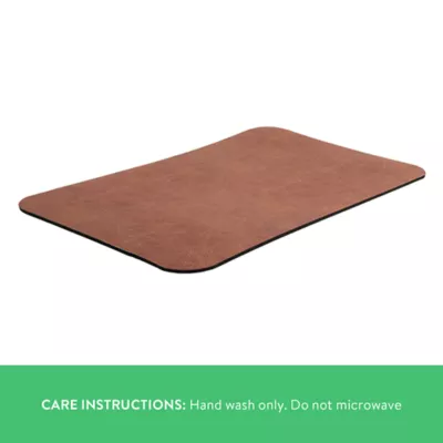 Top Paw® Leather Pattern Placemat for Dogs - Image 3