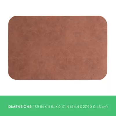 Top Paw® Leather Pattern Placemat for Dogs - Image 4