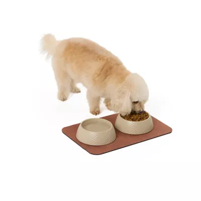 Top Paw® Leather Pattern Placemat for Dogs - Image 6