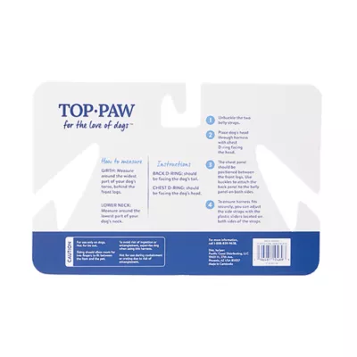 Top Paw® Blue Floral Harness - Image 6