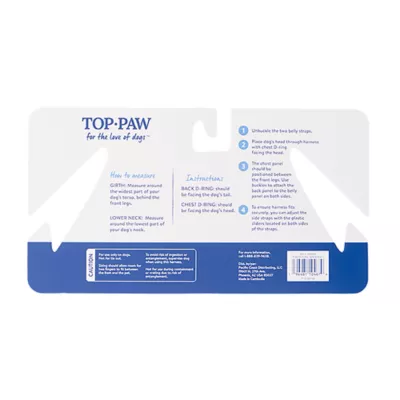 Top Paw® Blue Floral Harness - Image 6