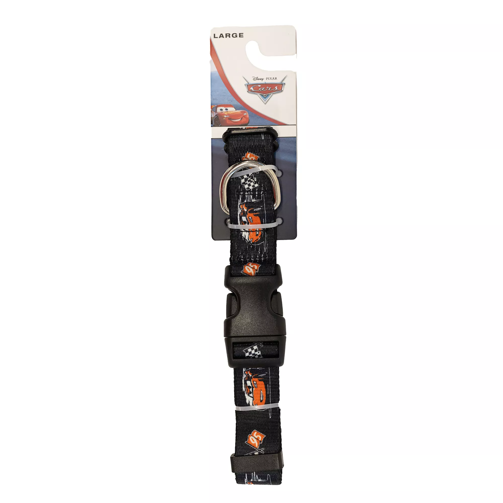 Cars Black Dog Collar