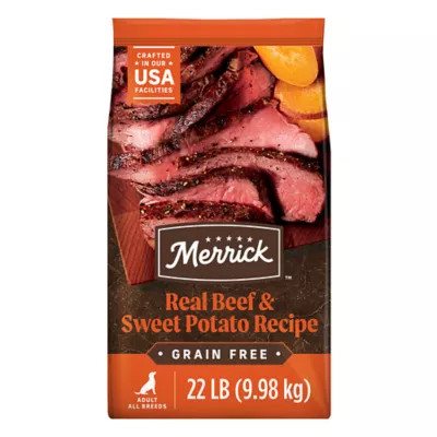 Product Merrick Dry Dog Food - Grain-Free Real Beef and Sweet Potato Recipe