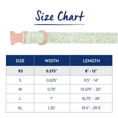 Top Paw® Green Leaves Dog Collar - Image 5