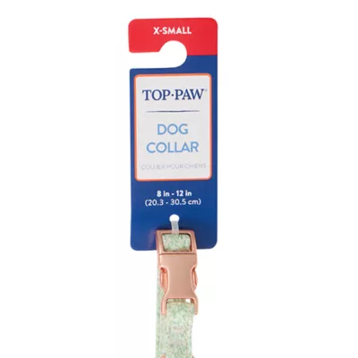 Top Paw® Green Leaves Dog Collar - Image 6