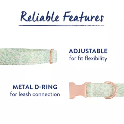 Top Paw® Green Leaves Dog Collar - Image 3