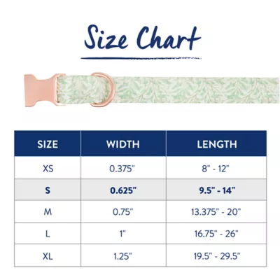 Top Paw® Green Leaves Dog Collar - Image 5