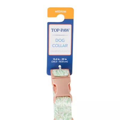 Product Top Paw® Green Leaves Dog Collar