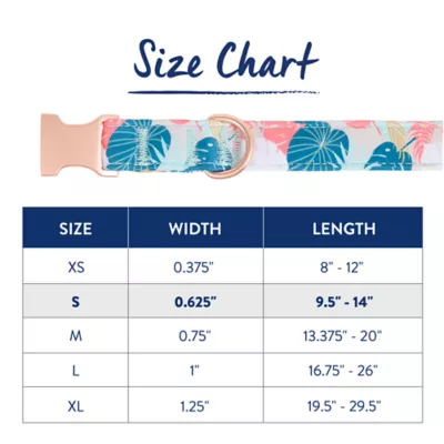 Top Paw® Tropical Leaves Dog Collar - Image 5