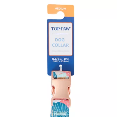 Top Paw® Tropical Leaves Dog Collar - Image 6