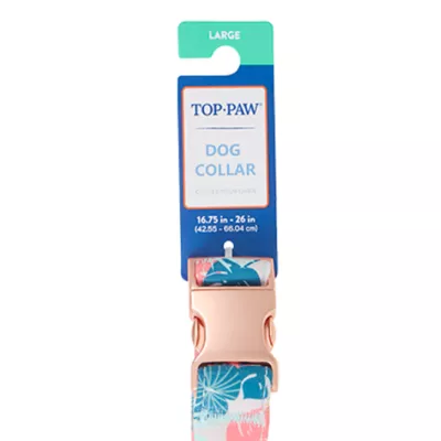 Top Paw® Tropical Leaves Dog Collar - Image 6