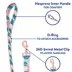 Top Paw® Tropical Leaves Dog Leash - 4 Ft image thumbnail 3