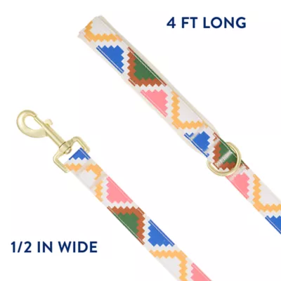 Product Top Paw® Aztec Dog Leash - White, Multi - 4 FT