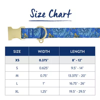 Top Paw® Sketch Floral Dog Collar - Image 5