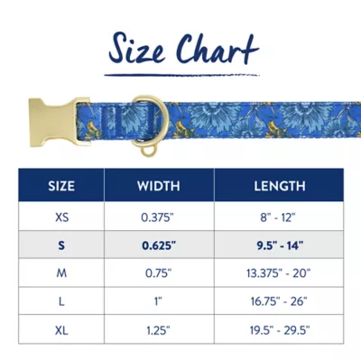 Product Top Paw® Sketch Floral Dog Collar