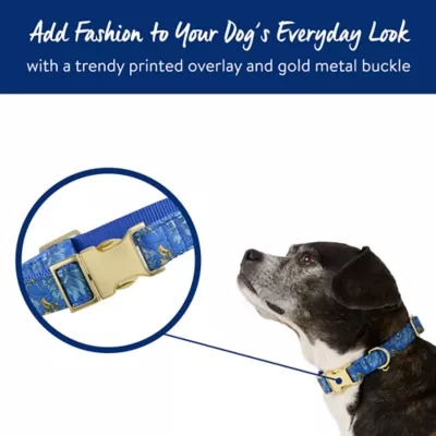 Product Top Paw® Sketch Floral Dog Collar