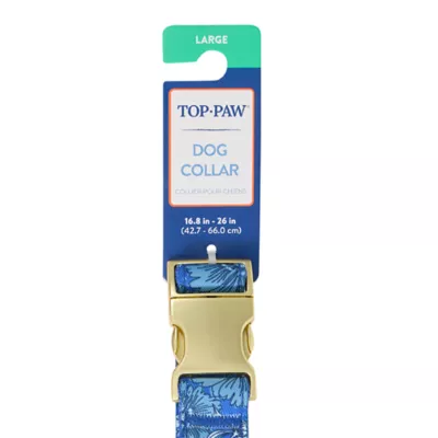 Product Top Paw® Sketch Floral Dog Collar