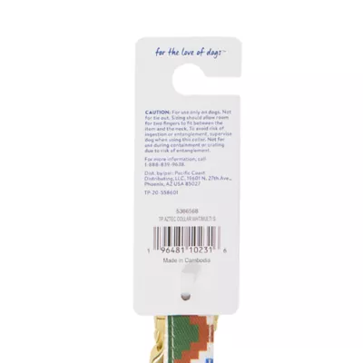 Top Paw® Sketch Floral Dog Collar - Image 7