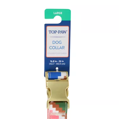 Product Top Paw® Sketch Floral Dog Collar