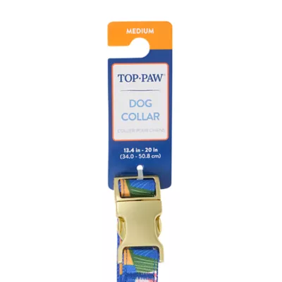 Top Paw® Abstract Plant Dog Collar - Image 6