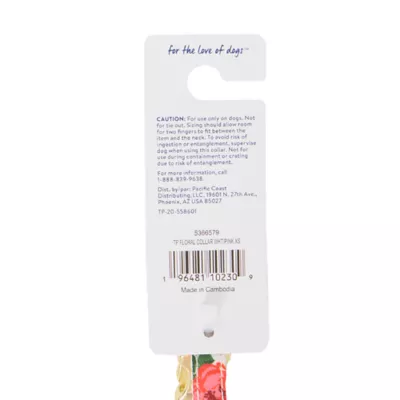 Top Paw® Floral Dog Collar - Image 7
