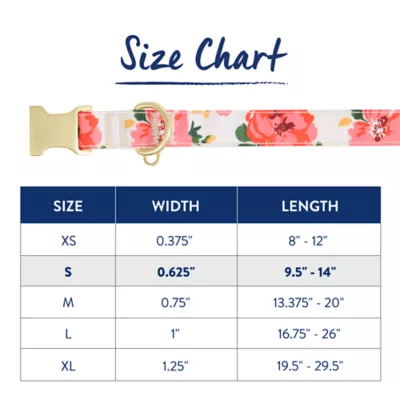 Product Top Paw® Floral Dog Collar